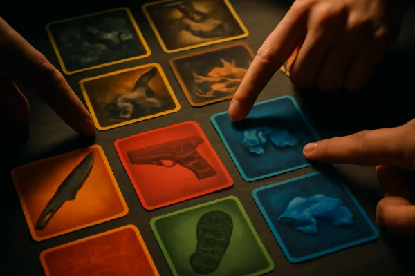 Deception Murder in Hong Kong evidence cards