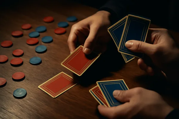 Secret Hitler board game cards and tokens